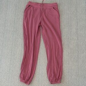 Athleta Kids Dusty Rose Joggers